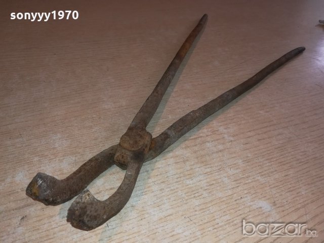 поръчани-извити ковашки клещи-47см, снимка 9 - Клещи - 21094525