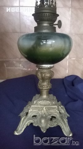 стара газова/газена/ лампа, снимка 2 - Антикварни и старинни предмети - 20051837