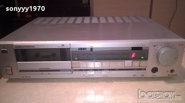 grundig cf7400-deck high fidelity-3motors-внос швеицария, снимка 2 - Ресийвъри, усилватели, смесителни пултове - 19258486