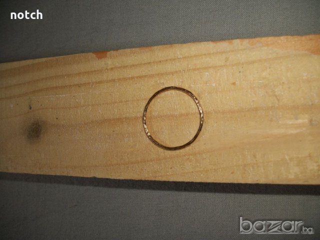 Златна халка, снимка 4 - Пръстени - 18983996