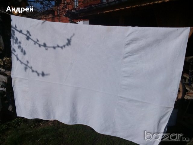 Стар ръчно тъкан памучен плат