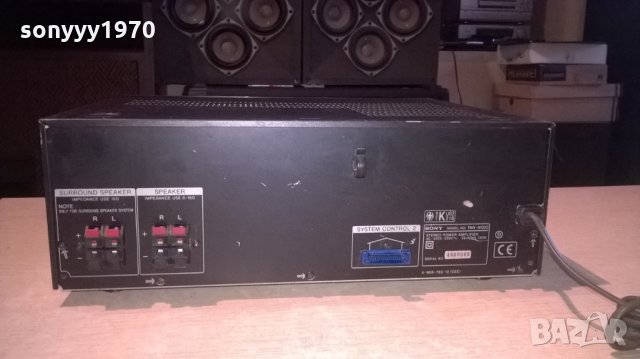sony stereo power amplifier-внос швеицария, снимка 12 - Ресийвъри, усилватели, смесителни пултове - 22788789