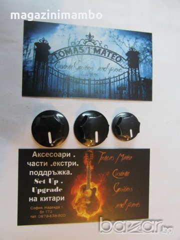 Jazz Bass Set KNOBS (2+1), снимка 5 - Китари - 19585699