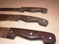 три стари ножа-ретро колекция-37/34/30см, снимка 12