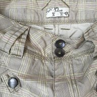 Дамски панталон PULL&BEAR оригинал, size 36, нежно каре, като НОВ, снимка 6 - Панталони - 11055396