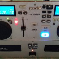 Двоен Player CD/MP3 Gemini MP 3000X , снимка 1 - Ресийвъри, усилватели, смесителни пултове - 16789401