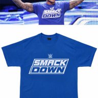 WWE! Кеч тениски SMACK DOWN & RAW - МЪЖКА И ДЕТСКА СЕРИЯ! Поръчай модел с ТВОЯ идея!, снимка 1 - Тениски - 15255904