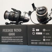 Риболовна Макара Feeder Wind 1000/2000/3000/4000/5000/6000, снимка 1 - Макари - 25654590