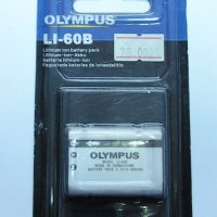 Батерия за фотоапарат Olimpus Li-60B, снимка 1 - Батерии, зарядни - 24298413