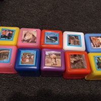 Образователни кубчета -дървени, пластмасови, снимка 1 - Образователни игри - 24605361