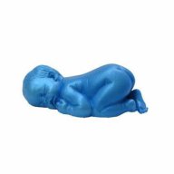 3D спящо бебе  силиконов молд форма за декорация украса фондан торта питка гипс, снимка 3 - Форми - 13689787
