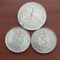 Сребърни и обикновенни монети от Германия, Русия, Малайзия..., снимка 2 - Нумизматика и бонистика - 22080920
