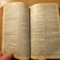 Стара английска библия Holy Bible изд. 1928г. -1016 стр.- стар и нов завет притежавайте тази с, снимка 9 - Антикварни и старинни предмети - 24738546