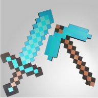 Майнкрафт меч 35лв. брадва кирка Minecraft играта играчка Маинкрафт за подарък, снимка 2 - Рисуване и оцветяване - 14384850