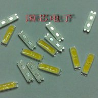 Led smd светодиоди 7020, 0,5W, 3V за подсветка на тв, снимка 1 - Части и Платки - 15478460