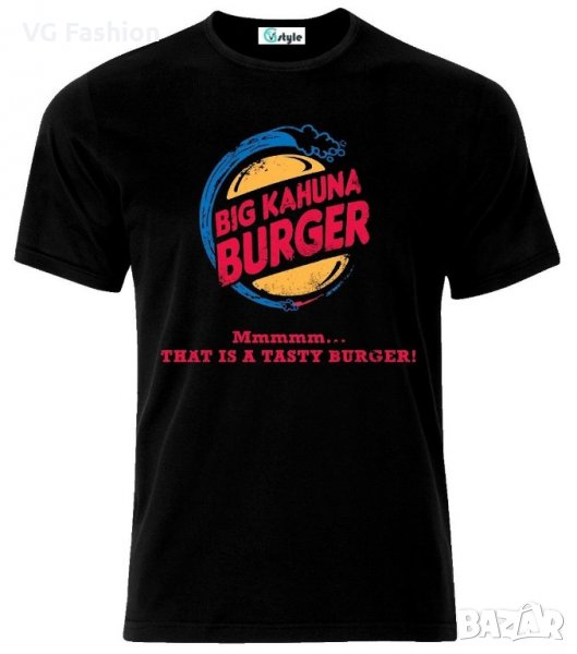 Мъжка тениска  Pulp-Fiction-Big-Kahuna-Burger-Tara, снимка 1