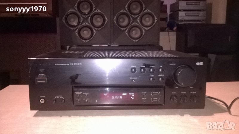 pioneer sx-205rds-stereo receiver-made in uk-внос англия, снимка 1