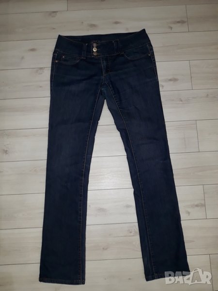 Дамски тъмносини дънки марка ONLY, снимка 1