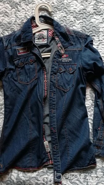 Дънкова риза XS, снимка 1