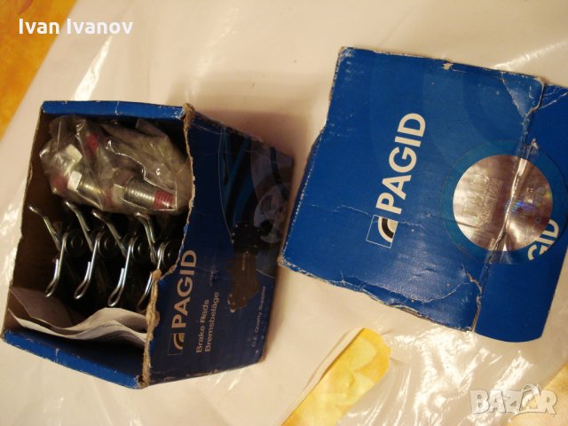 Задни накладки PAGID за Алфа Ромео 156, 166, 164, Спайдър, Ланча Капа, снимка 9 - Аксесоари и консумативи - 24321670