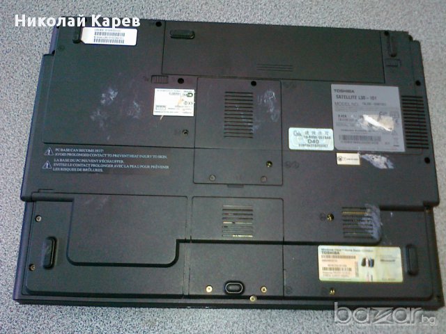 Продавам лаптоп Toshiba Satellite l30-101, снимка 3 - Лаптопи за дома - 11040894