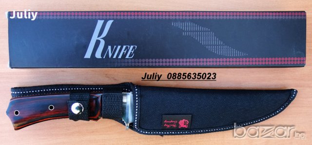 Ловен нож с фиксирано острие COLUMBIA K-85, снимка 8 - Ножове - 10353546