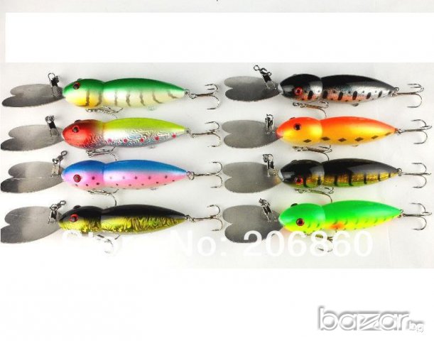 воблери 13см 16.3 г 8цвята, снимка 12 - Такъми - 7939545