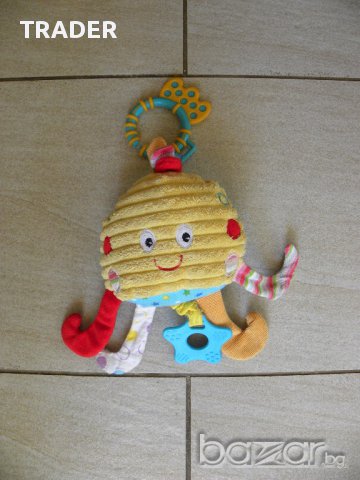 Мека образователна плюшена играчка Весело паляче клоун , снимка 5 - Рисуване и оцветяване - 14335035