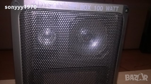 adyson hifi box 2x100w-метални колони-внос холандия-19х14х12см, снимка 8 - Тонколони - 25801776