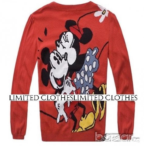 ICEBERG ICE Mickey Mouse Дамски Пуловер Жилетка размер M, снимка 1 - Блузи с дълъг ръкав и пуловери - 7073882