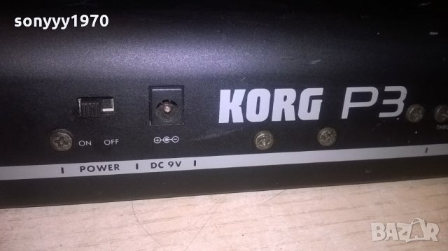 korg p3 piano module-tokyo japan-9v-внос швеицария, снимка 11 - Пиана - 23816635