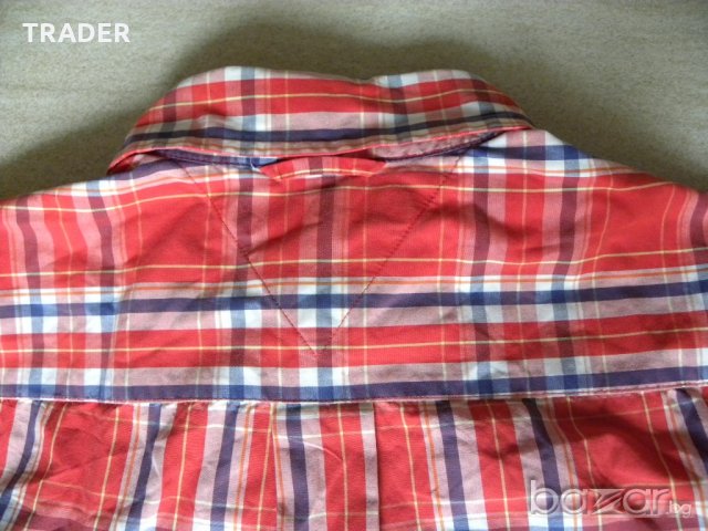 Мъжка риза TOMMY HILFIGER, 100% памук, снимка 11 - Ризи - 18478106
