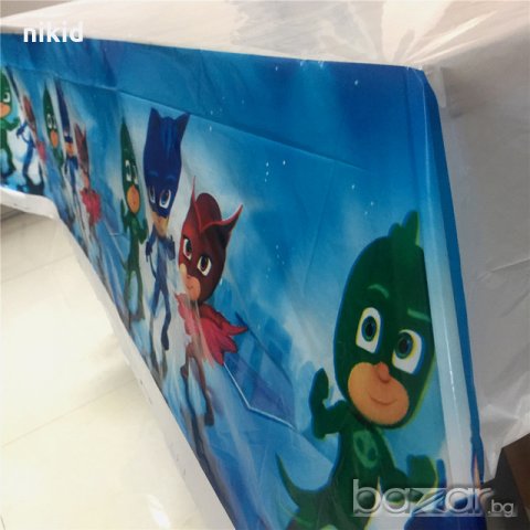 PJMASKS PJ Masks PJ Mask найлонова покривка за парти рожден ден