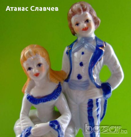 Порцеланова фигурка - Германия , снимка 4 - Антикварни и старинни предмети - 13859591