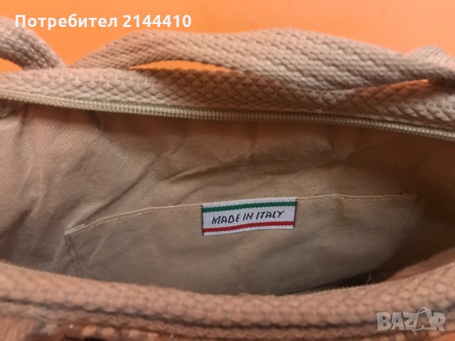 Италианска дамска чанта, снимка 3 - Чанти - 23671659