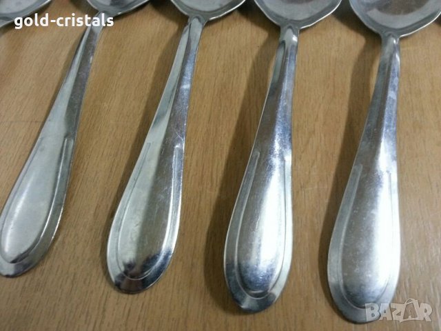 Българска алпака лъжици , снимка 6 - Антикварни и старинни предмети - 22109021