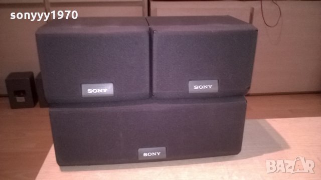 sony 3x100w/8ohm-център+колони-внос швеицария, снимка 6 - Тонколони - 25828196
