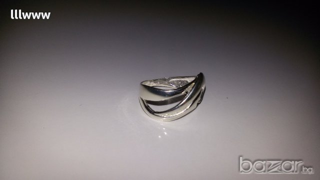 Сребърен пръстен, снимка 3 - Пръстени - 10630516