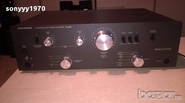 Колекционерска ретро машина telefunken ta350-внос швеицария, снимка 3 - Ресийвъри, усилватели, смесителни пултове - 17970540