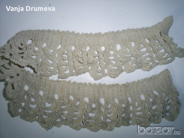ръчно плетени дантели за пришиване към дънки или блузи, снимка 4 - Други - 20914906