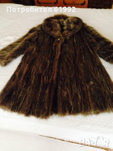 Дамско палто от енот, снимка 3 - Палта, манта - 23968784