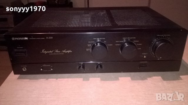 pioneer a-339 stereo amplifier-made in japan-410w-внос швеицария, снимка 10 - Ресийвъри, усилватели, смесителни пултове - 21888400