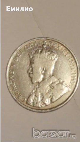 NEWFOUNDLAND - 50 Cents 1919 Silver, снимка 4 - Нумизматика и бонистика - 16288050