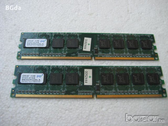 RAM памет DDR / DDR2, снимка 3 - RAM памет - 9123887