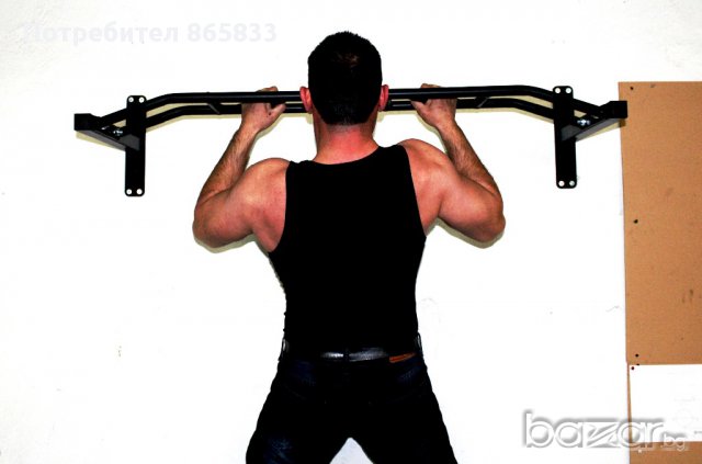 Мултифункционален фитнес лост за стена, снимка 8 - Фитнес уреди - 9426317