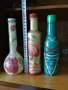 Декупаж бутилки различни видове, снимка 5