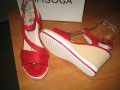 НАМАЛЕНИЕ-Дамски сандали м.1952 червени , снимка 3