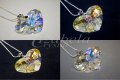 Комплект, Колие, Сваровски '' Crazy 4U Heart'' Crystals from SWAROVSKI ® , снимка 2