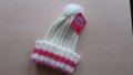 Нова плетена шапка за момиче, снимка 1 - Шапки, шалове и ръкавици - 19437902