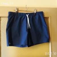 Мъж.къси панталони-шорти-"DECATHLON"-тъм.сини. Закупени от Германия., снимка 1 - Бански - 21852485